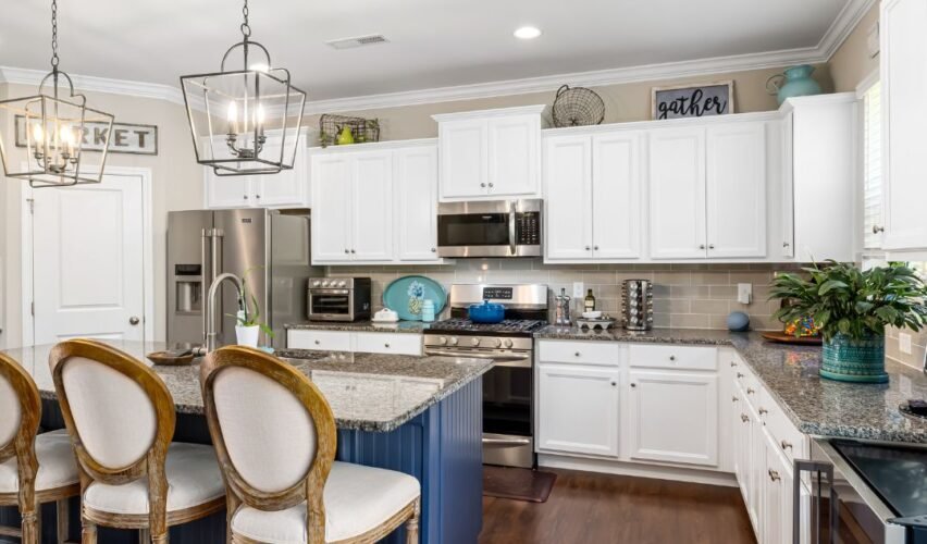 Elegant quartz countertops installed in a modern Ocala kitchen