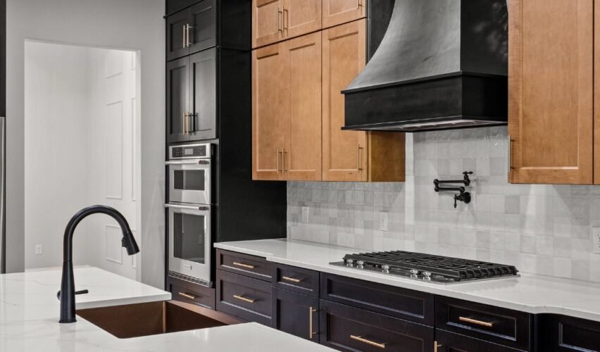 Elegant quartz countertops in a modern kitchen in The Villages, FL