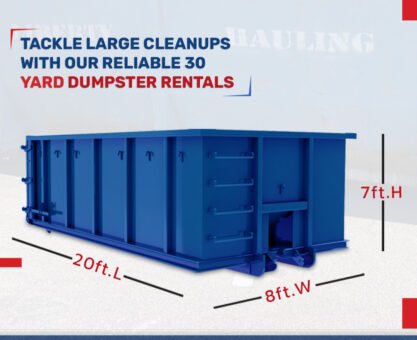 30 yard dumpster in Orlando, Apopka, Oviedo