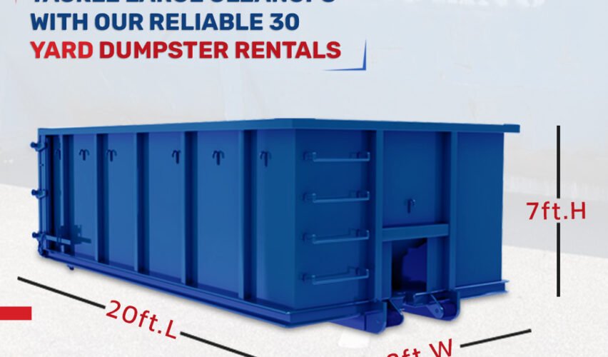 30 yard dumpster in Orlando, Apopka, Oviedo