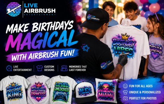 Airbrush for parties