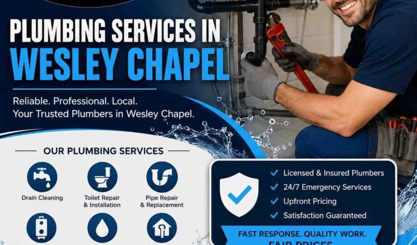 plumbing services in Wesley Chapel