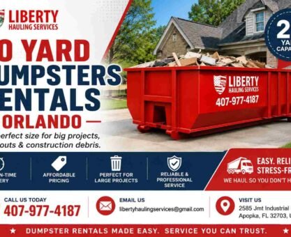 20 yard roll off dumpster orlando