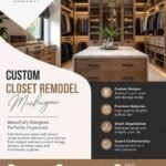 custom closet remodel Michigan