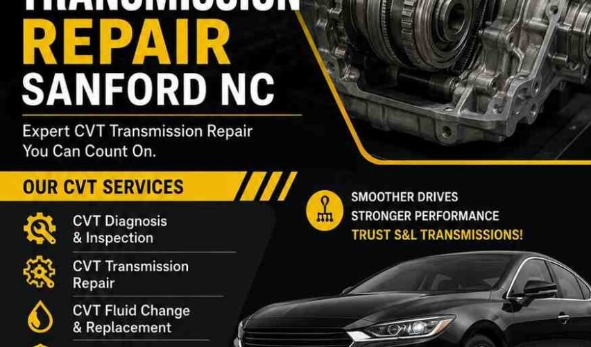 Cvt Transmission Repair Sanford NC